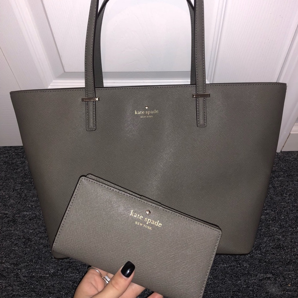 Kate Spade bag with matching wallet